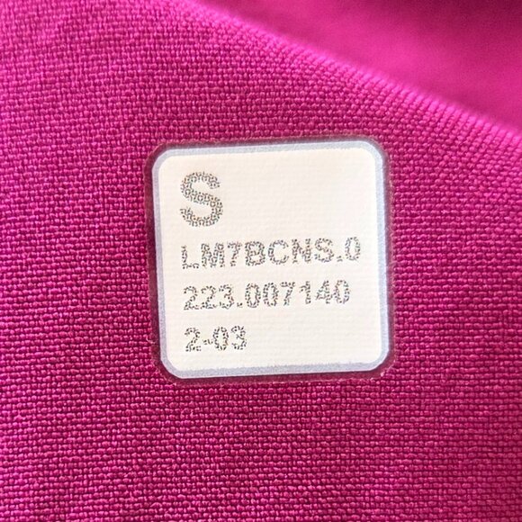 Lululemon License To Train Linerless Short 7" Inch Size S Magenta Pink Running - Picture 6 of 6